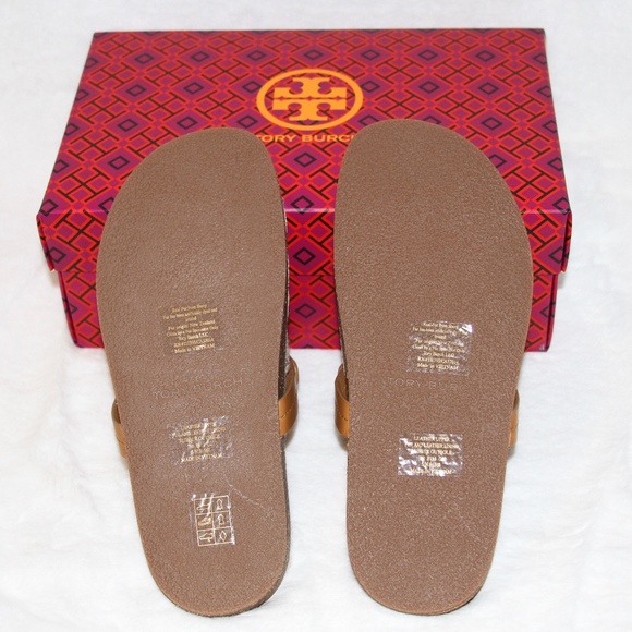 NWT Tory Burch Miller Cloud Shearling Sandals New in Box - Picture 5 of 6
